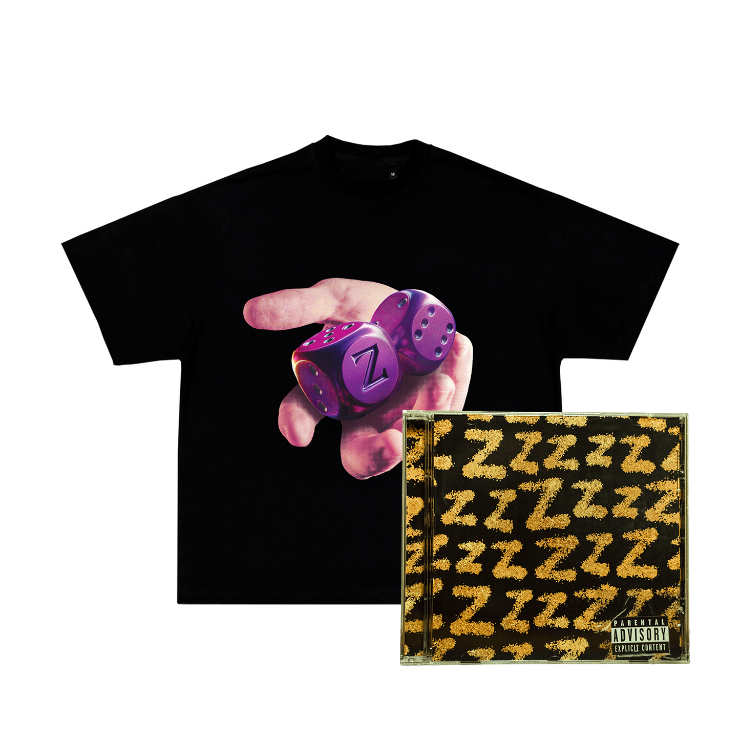 BUNDLE TEE + CD Z PRINT