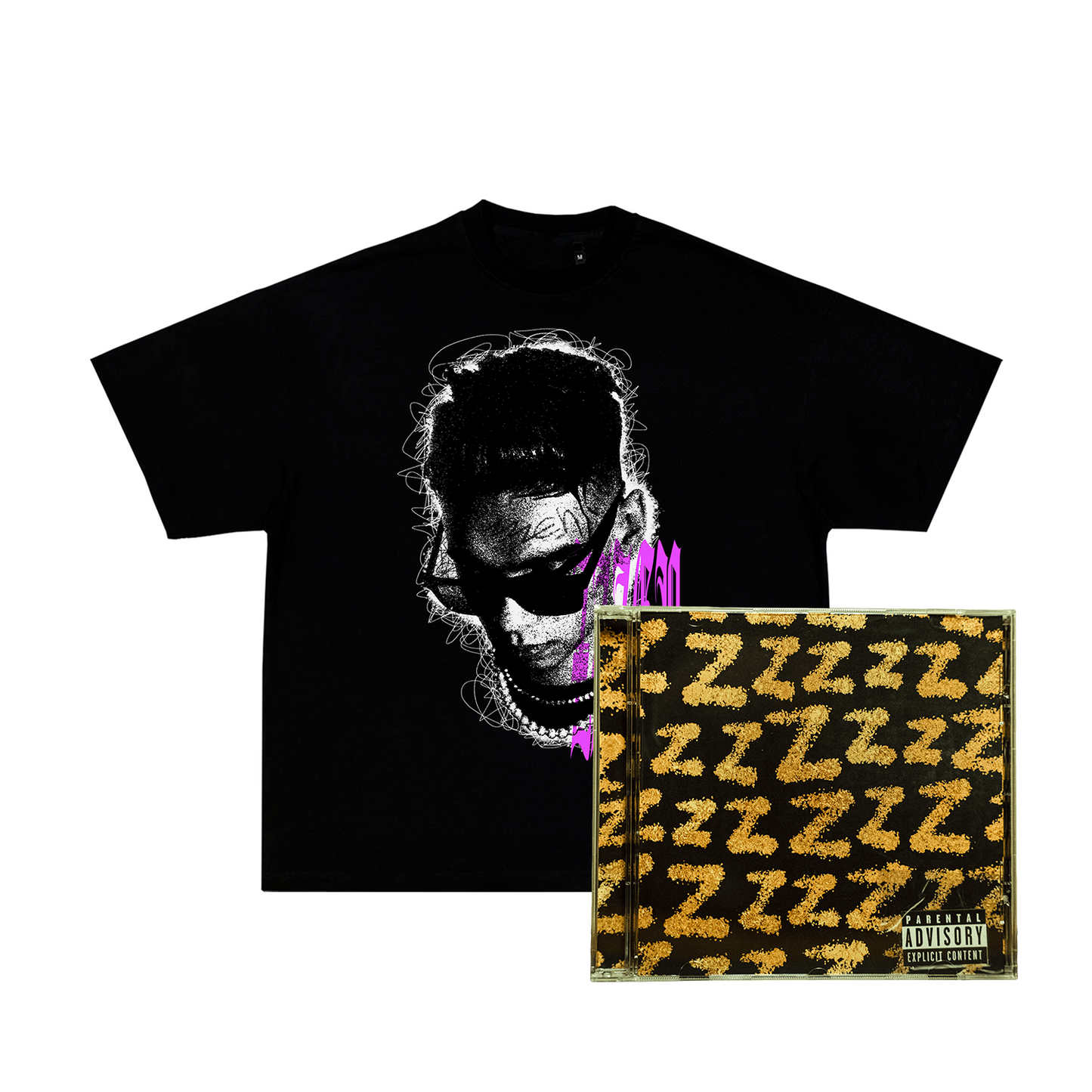 BUNDLE TEE + CD Z PRINT