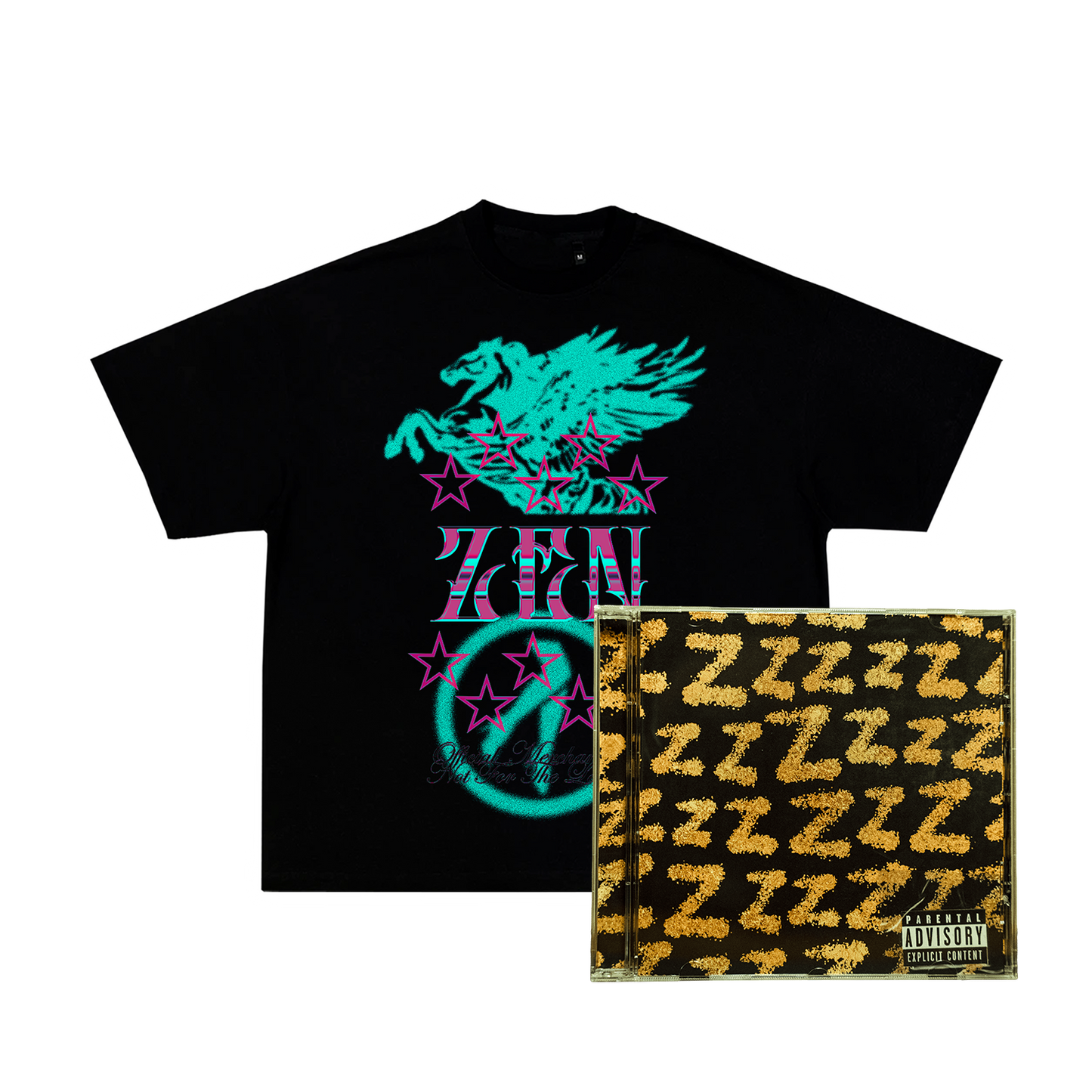 BUNDLE TEE + CD Z PRINT