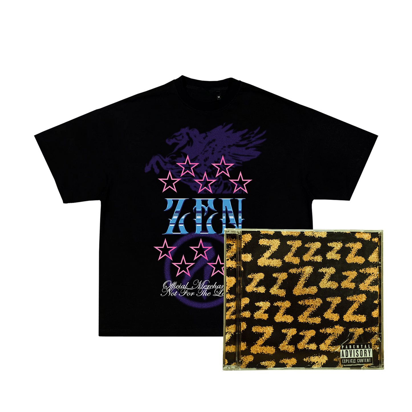 BUNDLE TEE + CD Z PRINT