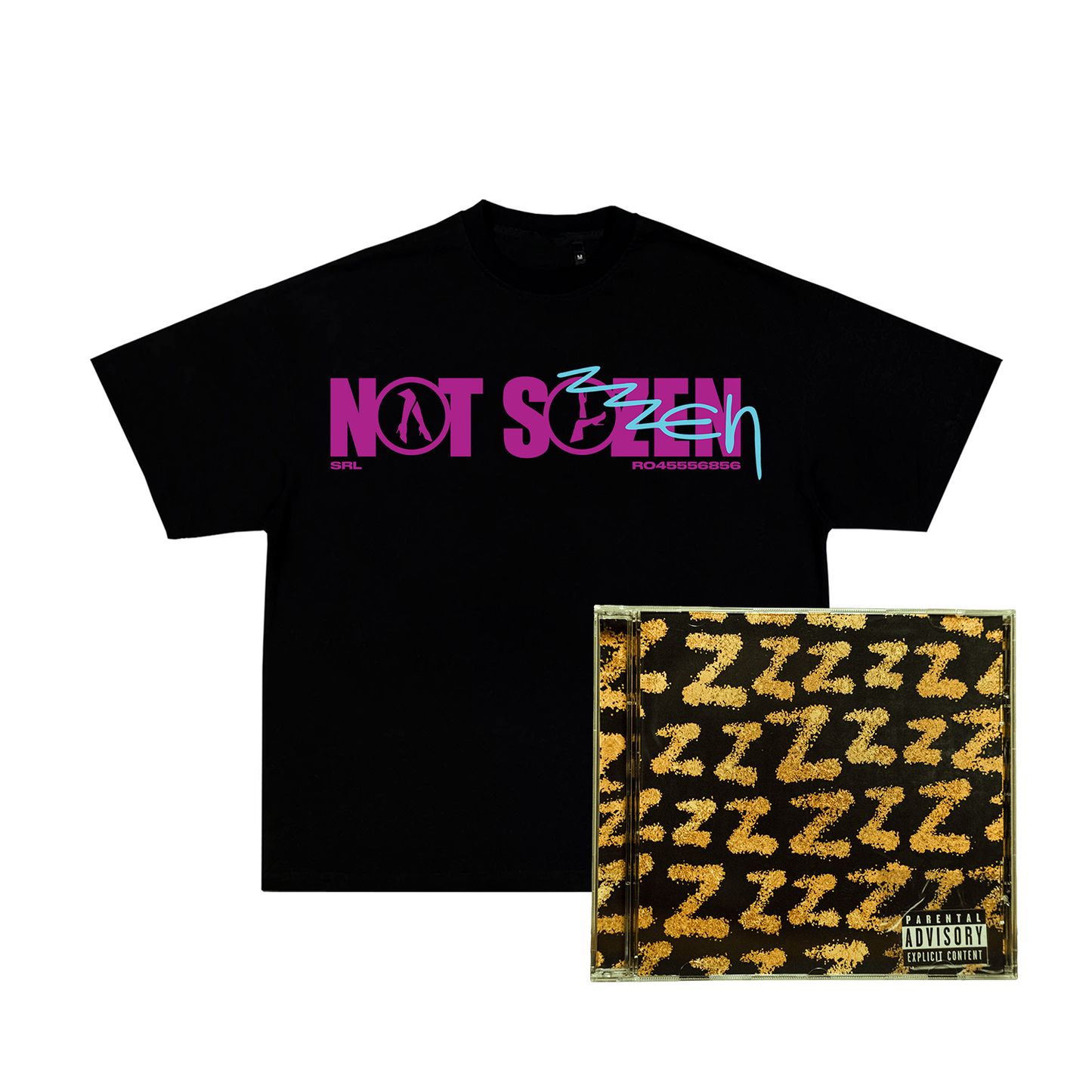 BUNDLE TEE + CD Z PRINT